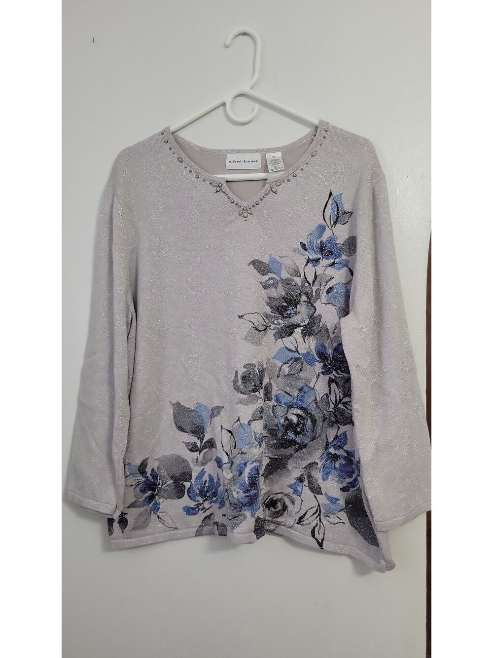 XL Alfred Dunner Long Sleeve Top
